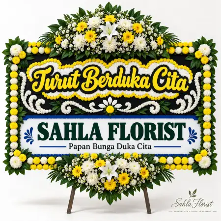 Papan Bunga Duka Blimbing